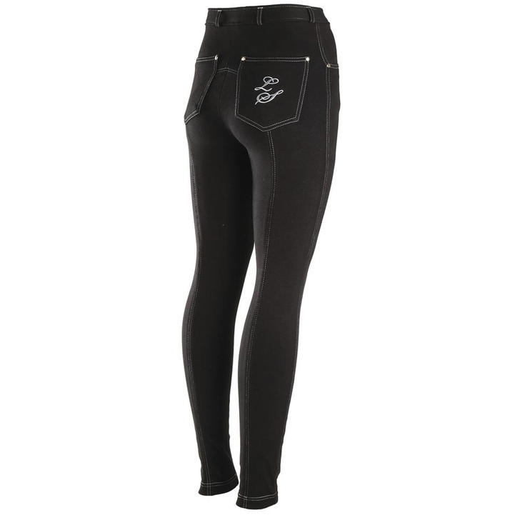 The Lifestyle collection of Ladies jodhpurs by Legacy Equestrian are made to a very high standard using an advanced cotton/chinlon/spandex material with 4 way stretch technology.  Only the very best quality reinforced and elasticated stitching is used, ensuring a comfortable fit and a hard wearing jodhpur.  We offer contemporary & classic styles in a wide range of colours and sizes, making our jodhpurs an essential for every day riding.