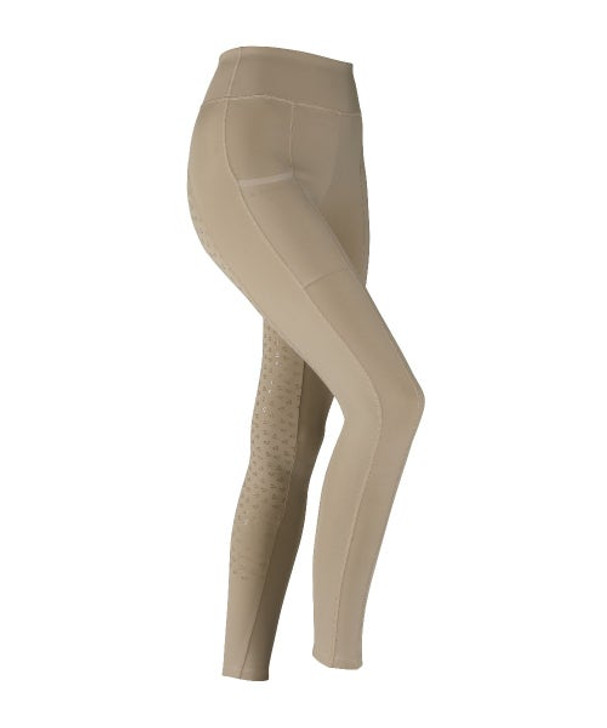 Sleek and quick drying, the Aubrion Hudson riding tights are pared down for smart presentation. Style detail: quick dry fabric, full silicone grip seat and legs, flat lock seams, supportive waistband, thigh phone pocket, Aubrion prints.