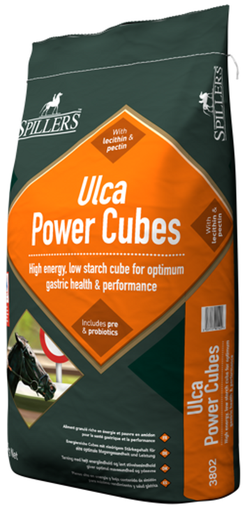 High energy, low starch cube for racing and performance horses prone to gastric ulcers.
Includes marine derived bioavailable calcium to help maintain a healthy stomach pH.
Contains lecithin and pectin to support the stomach lining.
Includes probiotic live yeast alongside prebiotic MOS and FOS, reducing the need for digestive supplements.
With added vitamin C for respiratory support.
Natural bio-available vitamin E is included to support immune and muscle health.
High in quality protein including lysine to support muscle development and performance.
Includes chelated zinc, copper and manganese to help maximise absorption.