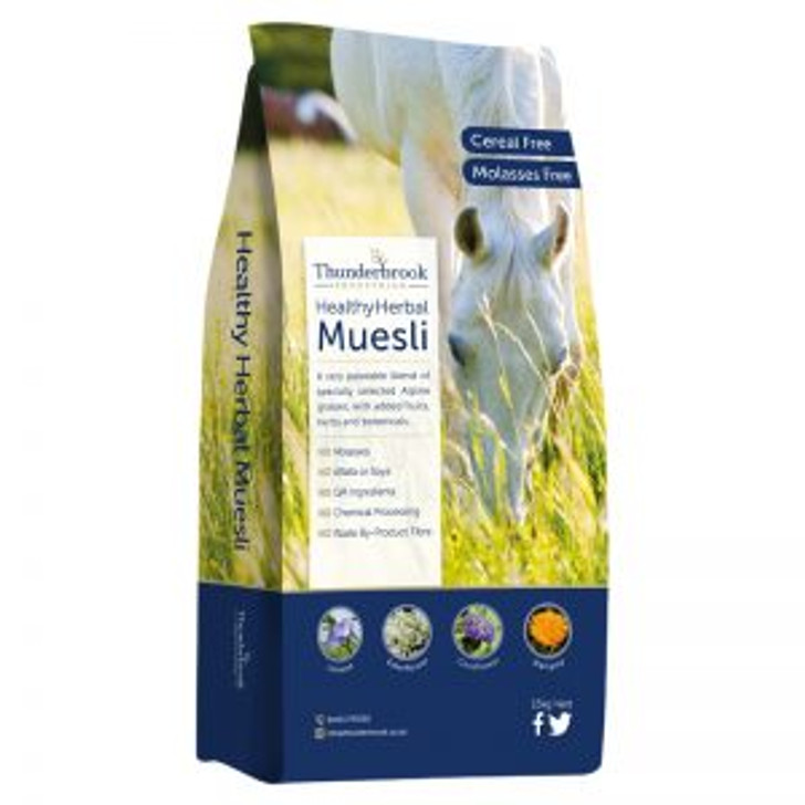 A very palatable blend of specially selected Alpine grasses, with added fruits, herbs and botanicals.

Over 50 varieties of alpine grasses and herbs grown to a mature, high fibre stage
High fibre, extends chew time and helps to prevent bolting of feed
Suitable for horses with a sensitive digestion
Low sugar and starch hence suitable for metabolic prone horses
Highly palatable with fruits, seeds, flowers and herbal inclusions
No preservatives, additives, binders, GMO ingredients, chemical processing, waste by products or straw.