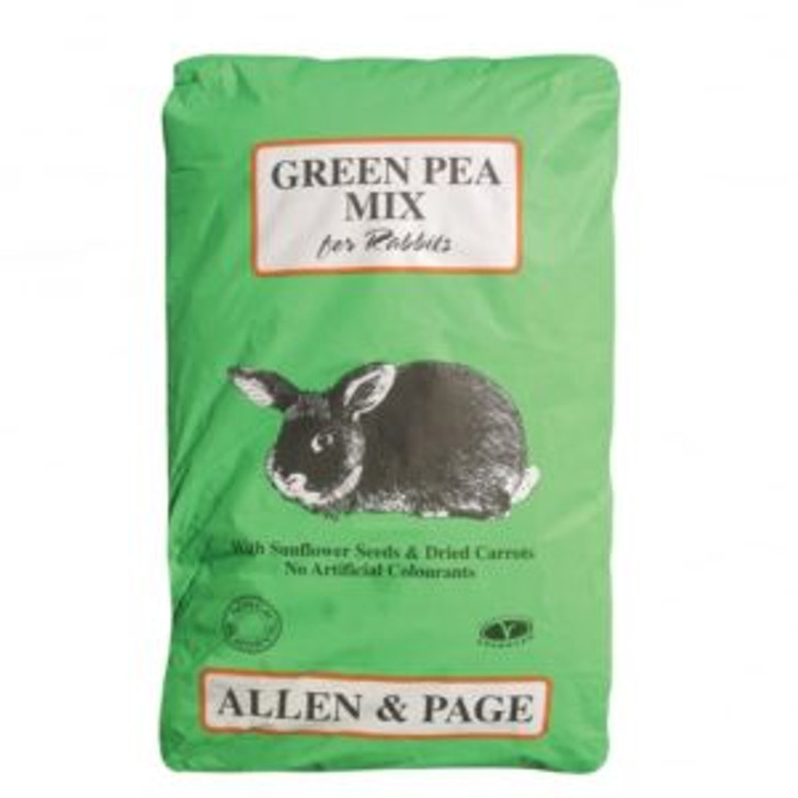 An interesting and palatable mix made from high quality ingredients including cereals (barley, maize, oats), peas, real carrot and mint. This mix is completely balanced, with all the vitamins and minerals your
rabbit needs. It should be fed with plenty of hay and constant access to clean, fresh water.