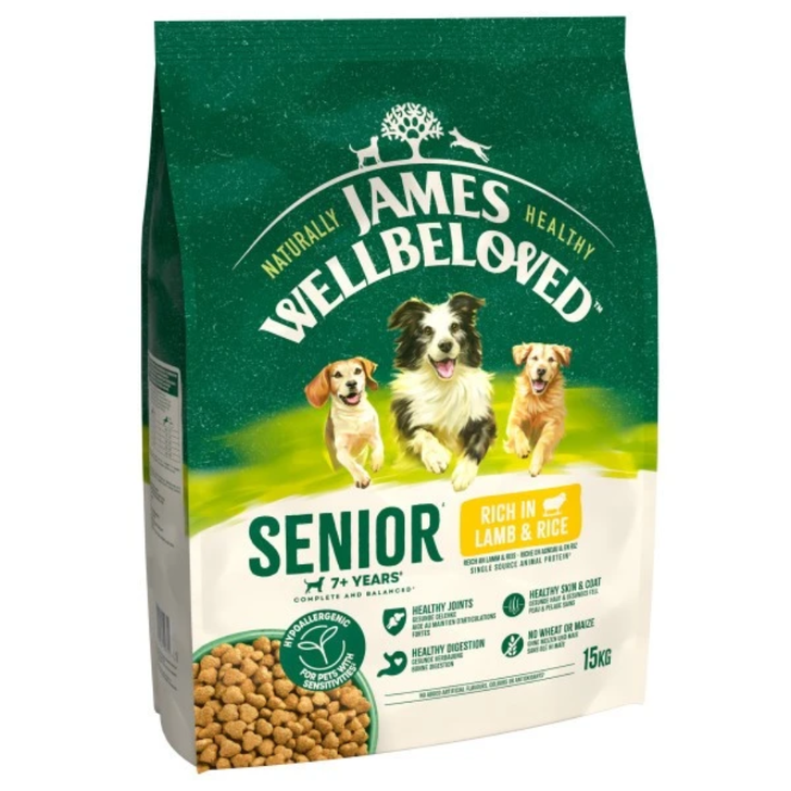 James Wellbeloved Lamb and Rice Senior 15kg