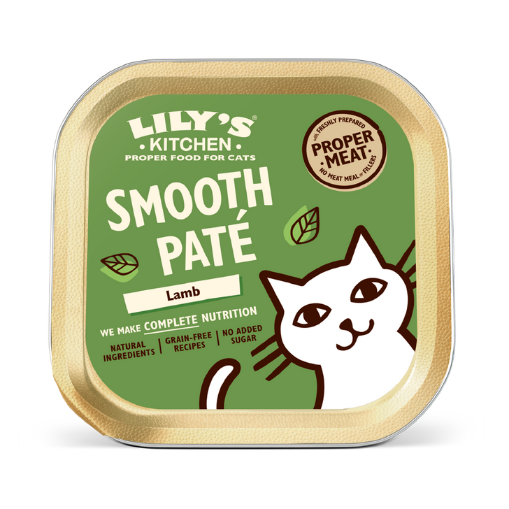 This Smooth Paté recipes are an old favourite, always guaranteed to be a kitty crowd-pleaser.

A soft, smooth texture that makes them extra-lickable, they’re packed full of proper meat and fish that cats can’t help but devour. With no added sugars (unusual for cat food), these grain-free recipes are nutritionally complete - so they’re not only delicious, they’re the full package.