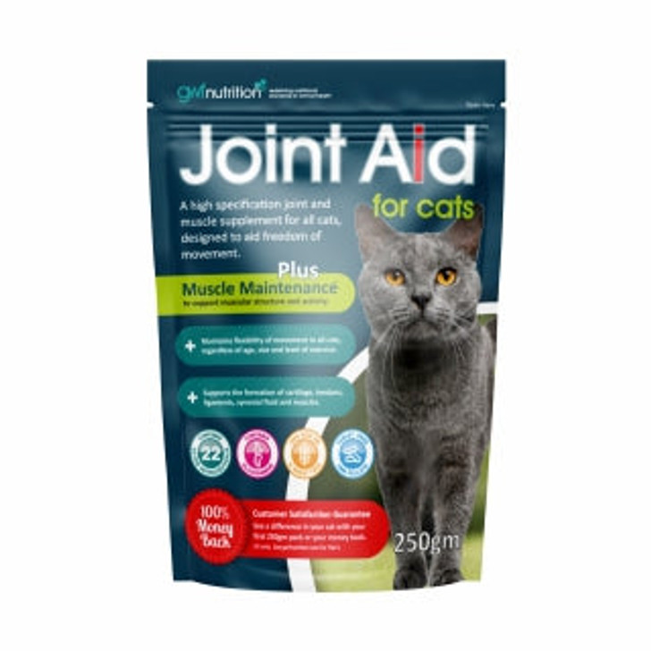 A high specification joint and muscle supplement with glucosamine; designed to aid freedom of movement in all cats.