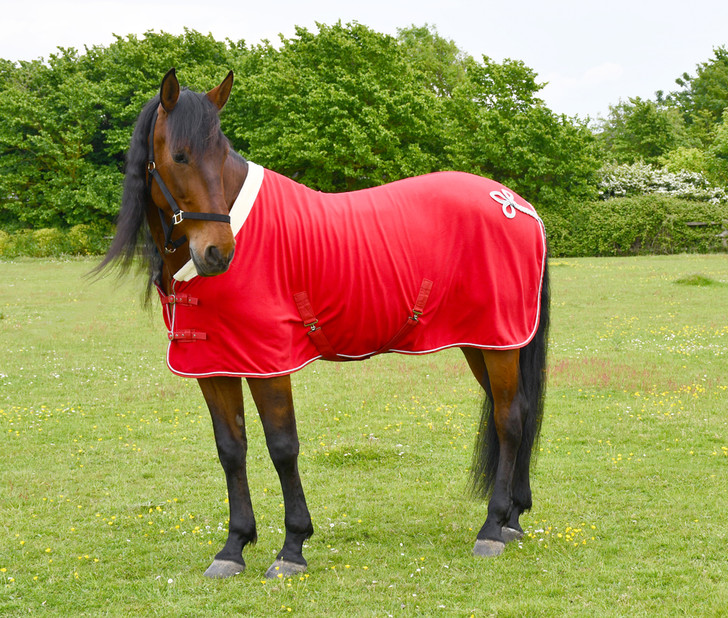 Rhinegold Show Fleece With Fur Collar