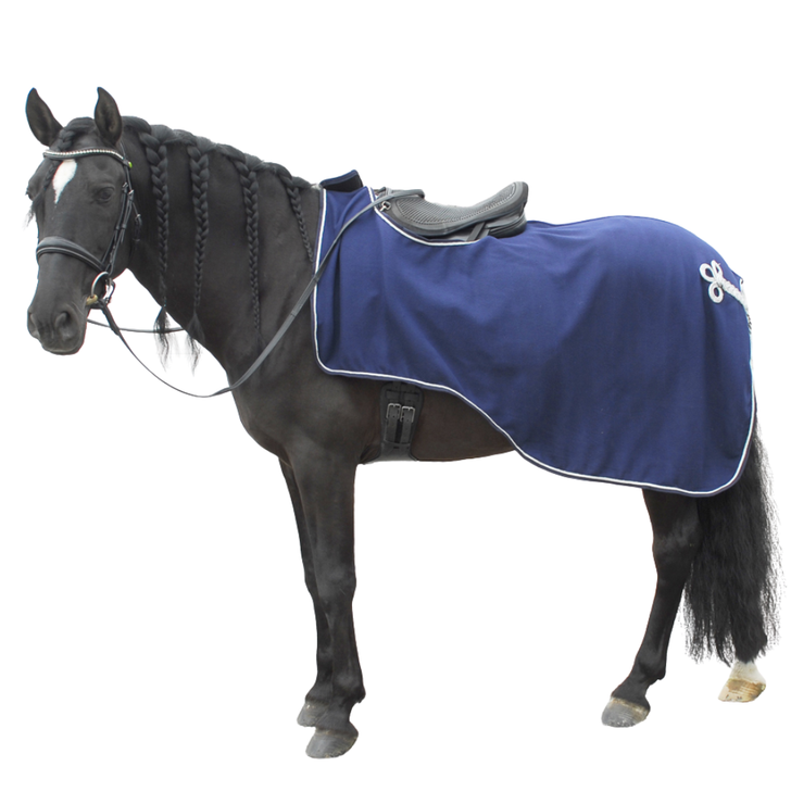 Rhinegold Embroidered Fleece Cutaway Ride-On Rug