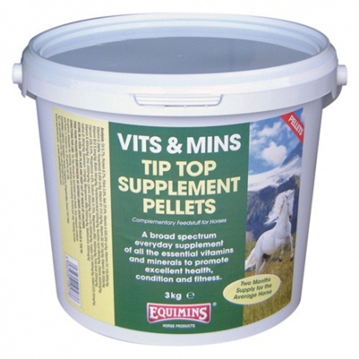 The same analysis as supplement powder but in pellet form to allow easier use as a treat when little or no hard feed is given, particulary, for example, during the summer months. Recommended for all horses to make up the minerals and vitamins often lacking in the equine diet.