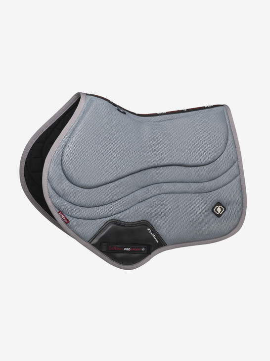 Without doubt the most breathable and lightweight saddle pad from the LeMieux collection. Multi layered micro-mesh gives a high compression factor offering shock absorption without the bulk. An additional layer of blast foam is integrated into the 3D mesh covering the weight bearing areas under the saddle meaning a half-pad is not required. This reduces the layering and therefore heat build-up under the saddle.
 

The hundreds of individual cells that make up the 3D mesh each contain four perforations for the rapid dissipation of heat, enhancing air flow and the wicking effect across the whole surface area of the saddle pad. The inner lining is 100% natural Bamboo which is exceptionally soft, friction free and known for its heat and sweat management properties
 

An ideal pad for use in hot and humid conditions or for horses that generally sweat a lot during work.