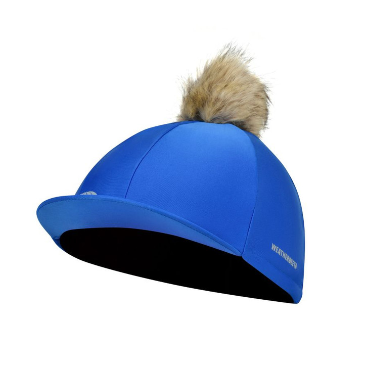 The WeatherBeeta Prime Hat Silk is made from bi-stretch fabric designed to fit over most helmet sizes for a snug & secure crease free fit. Finished with a faux fur pom pom and silver reflective WeatherBeeta logo print on side
