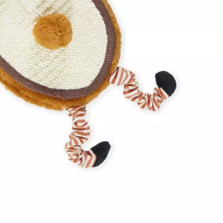 Save your furniture this festive season with Rosewood's Reindeer Scratch mat. The scratch mat will encourage your cat to use their natural instincts to scratch and pounce.

The reindeer also features a pom poms and bungee legs for extra interaction, and loop to suspend as required.