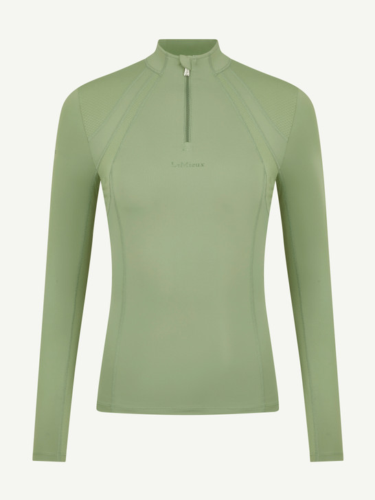 A new innovative base layer for active riders designed to keep you cool and comfortable with sweat-wicking thermal fabric.

The silky smooth anti-microbial material offers a stylish tailored fit and the mesh inserts increase airflow and ensure incredible breathability.

Ultra soft seams with flat-lock stitching reduce chafing and unwanted pressure points.

The 360 degree stretch fabric allows greater mobility in any direction making it the perfect riding wear.

The unique Moisture-Movement System of these garments actively takes sweat away from the skin and are designed to regulate body temperature & ensure optimum comfort. Ideal as a base layer or stand alone sports garment.