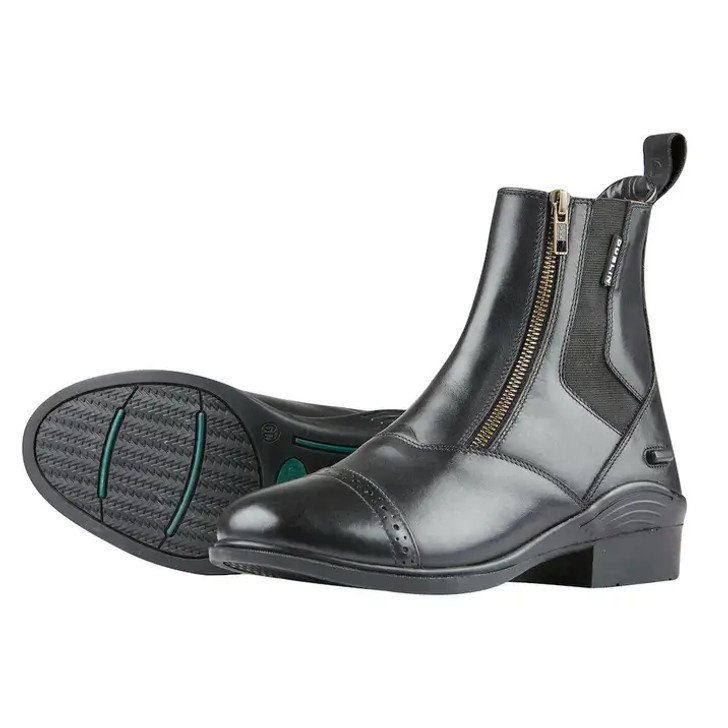 Full grain European leather boot with leather lining. RCS Memory foam and PU footbed for ultimate comfort. Double YKK zip for durability and easy access. Rubber outsole designed for grip and endurance Moulded sidewall for extra ankle support and protection.