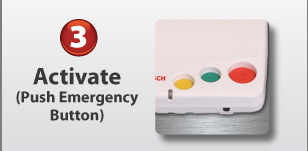 Activate (Push Emergency Button)