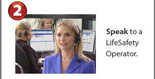 Speak to a LiveSaftey Operator