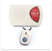 HOME Medical alert system with 2 medical alert buttons