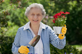 elderly woman