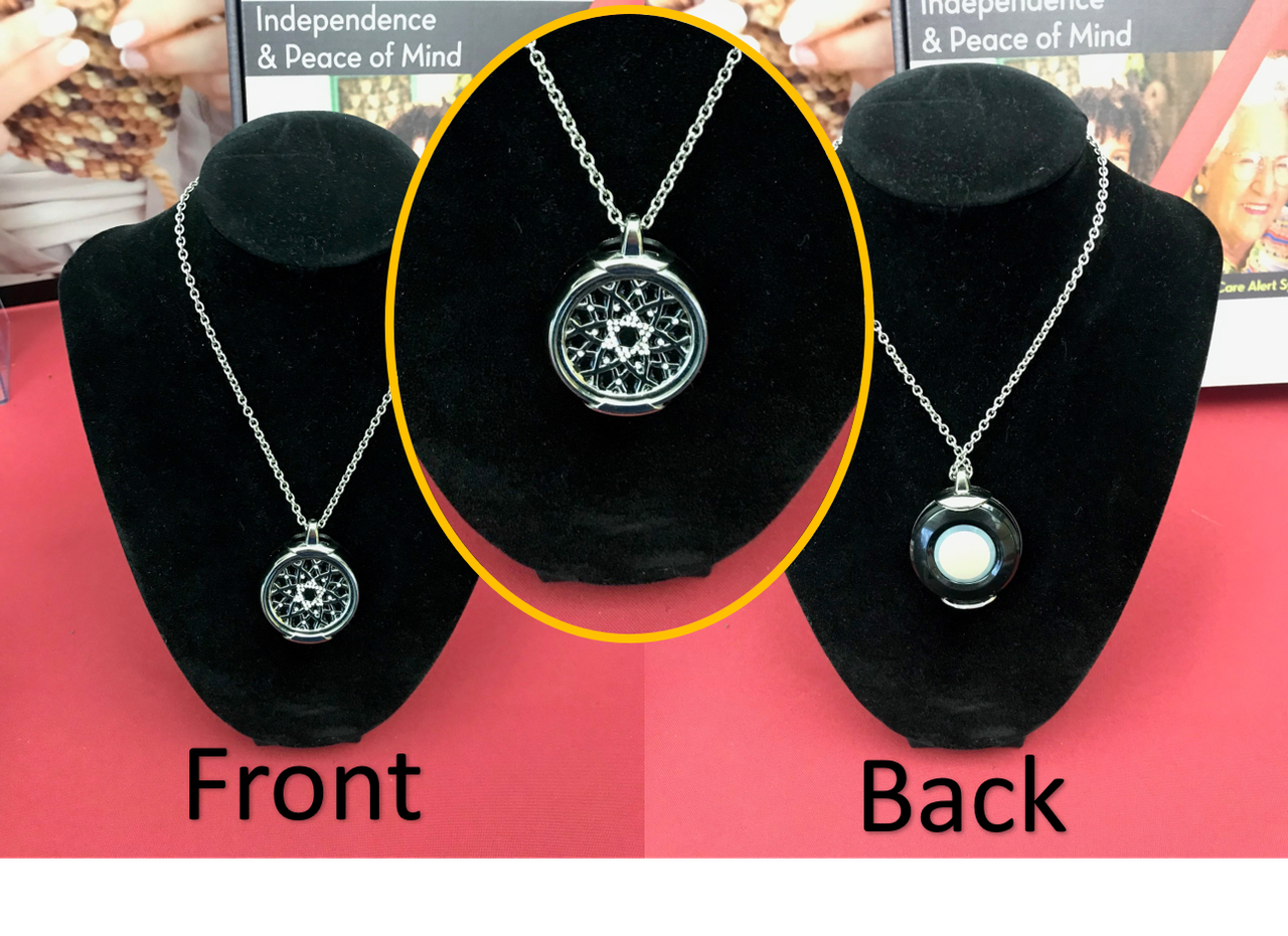 2 Pieces Stainless Bottle Buddhist Mantra Prayer Pendant Necklace