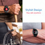 Stylish Smart watch for seniors  with fall detection and GPS tracking