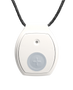 Standard HOME Medical Alert button - shown as a pendant or can be converted to wear with a stretchy wrist band on your wrist