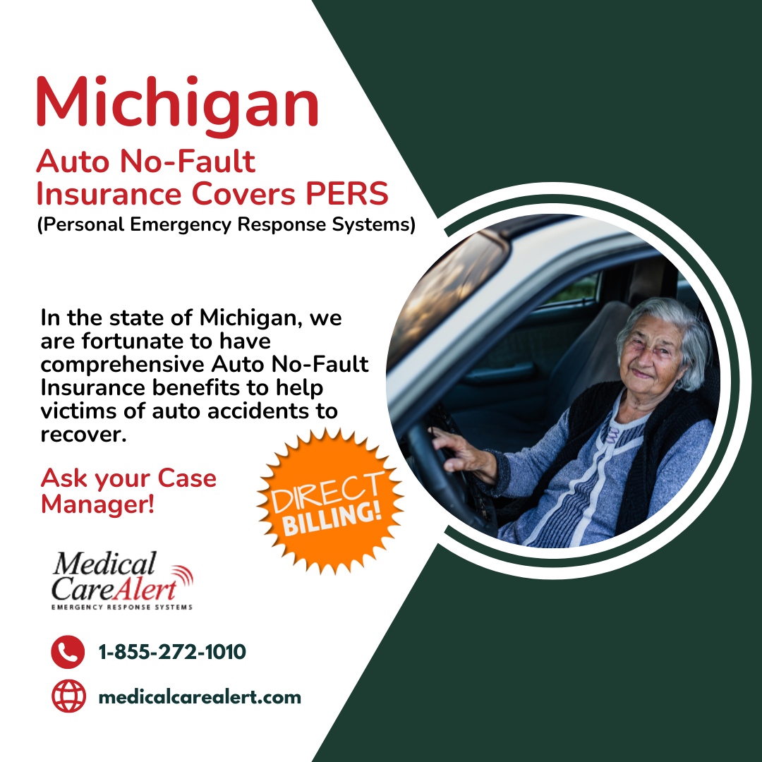 Michigan Auto No-Fault covers PERS Medical Alert Systems