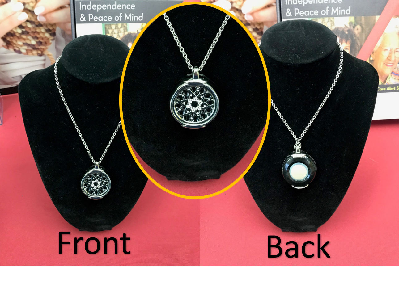 Senior citizen alert necklace Clearance