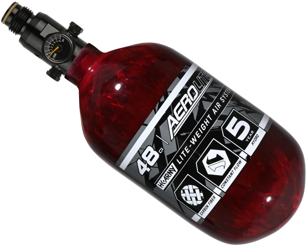 専用 G-RAP SET HK Army Compressed Air Tank - Aerolite Carbon Fiber - 48/4500