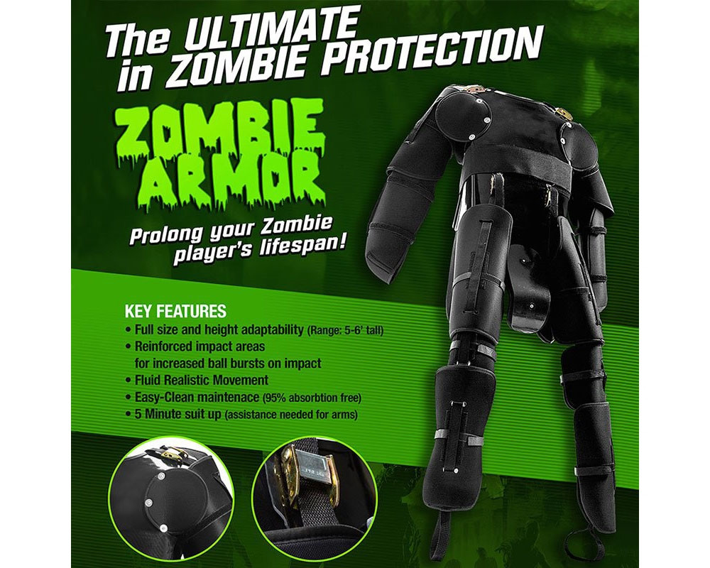 ヒーロー Tippmann Full Body Armor - Zombie Protection