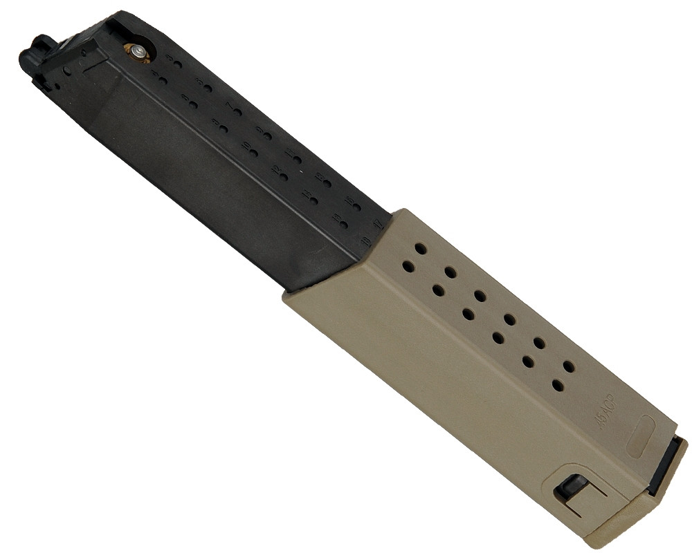 KWA Airsoft Magazine - SMG45 (Compatible w/ KRISS Vector) - Dark Earth