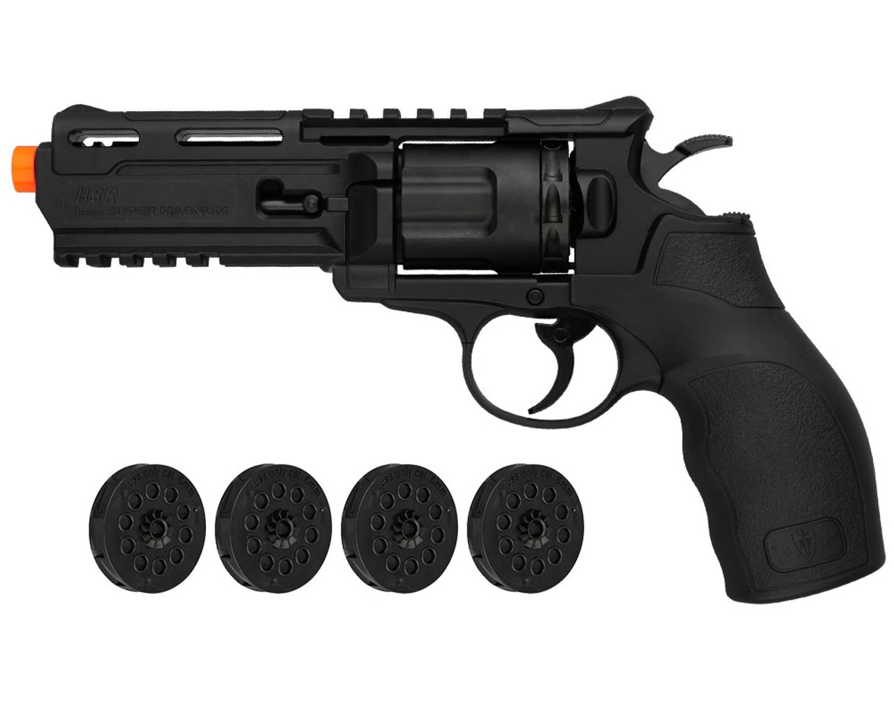 Elite Force CO2 Airsoft Revolver - H8R - Black (2279553)