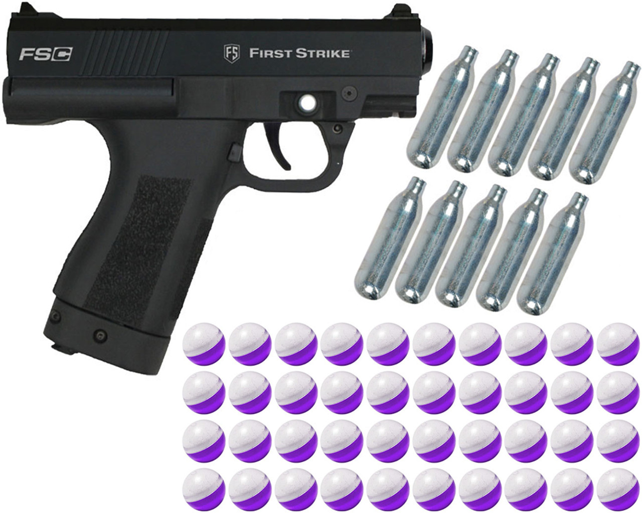 First Strike Gun Kit Level 3 w/ PepperBalls® - FSC Pistol