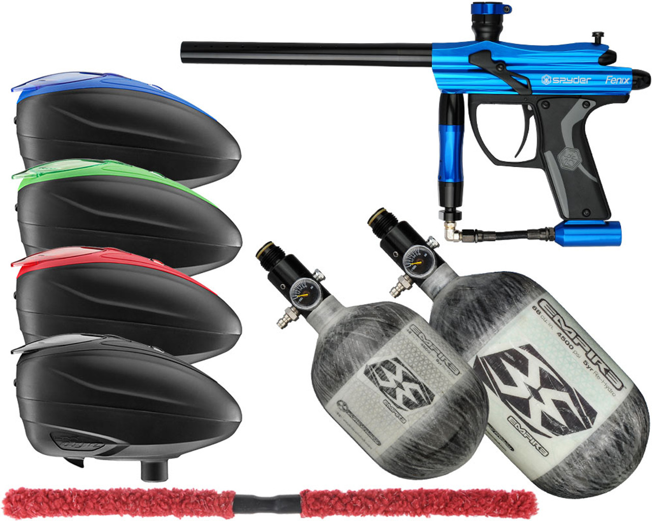 Kingman Spyder MR1 Sniper Paintball Gun Kit - E-Paintball