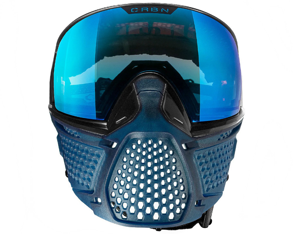 Carbon CRBN Mask - Zero Pro Paintball (Less Coverage) - Navy