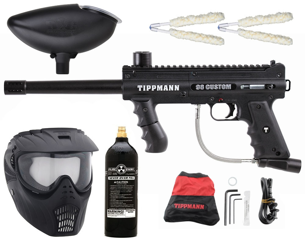 Tippmann Gun Package Kit - 98 Custom Ultra Basic Platinum Series