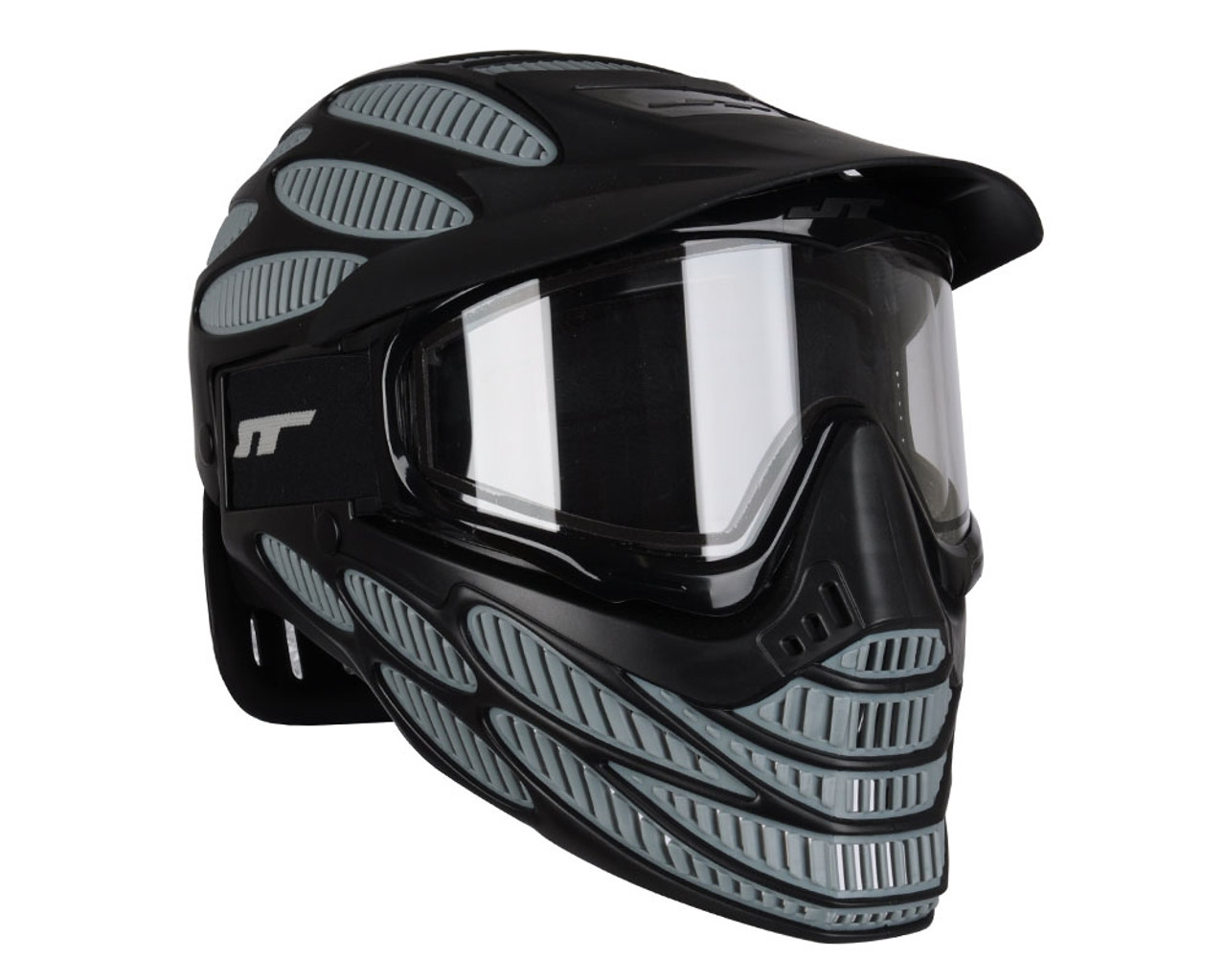 JT Paintball Mask Strap OG Black White JT Strap Pro Flex Spectra Pro Shield  F8 