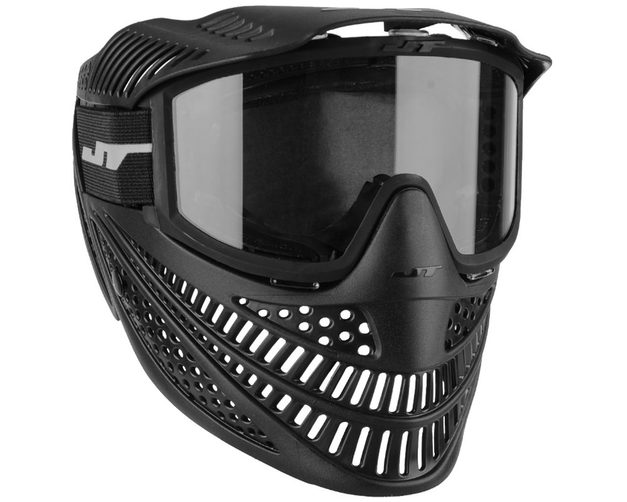 JT Paintball Mask Strap OG Black White JT Strap Pro Flex Spectra Pro Shield  F8 