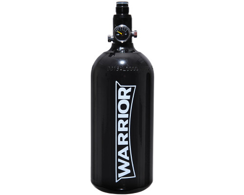 Warrior Compressed Air Tank - Aluminum Flat Bottom - 48/3000