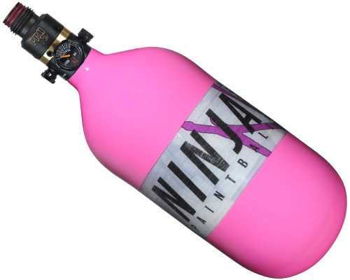Ninja Compressed Air Tank - Lite Carbon Fiber - Solid Pink - 45/4500