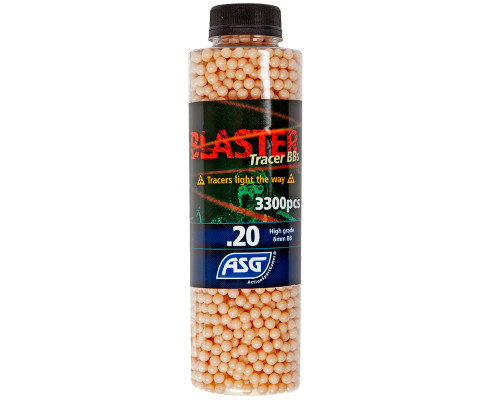 ASG Airsoft BB's - Blaster Tracer .20g - 3,300 Rounds (19464)