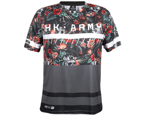 HK Army Dri Fit Shirt - Tropical Skull