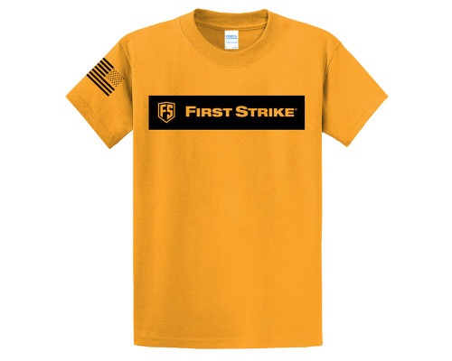 First Strike T-Shirt - Gold