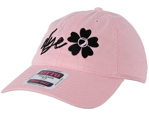 Dye Hat - Girl Flower Dad - Pink