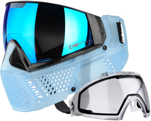Carbon CRBN Mask - Zero Pro Paintball (Less Coverage) - Sky Blue
