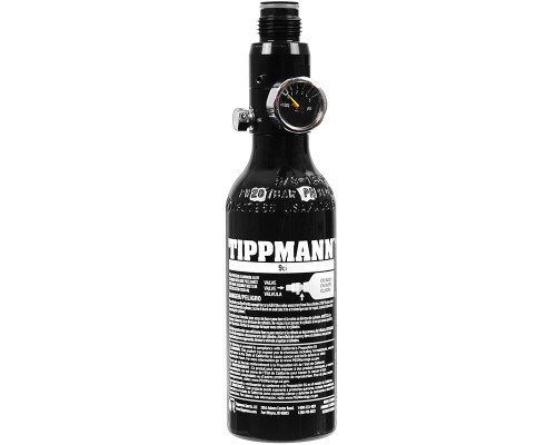 Tippmann Compressed Air Tank - Aluminum Flat Bottom - 9/3000