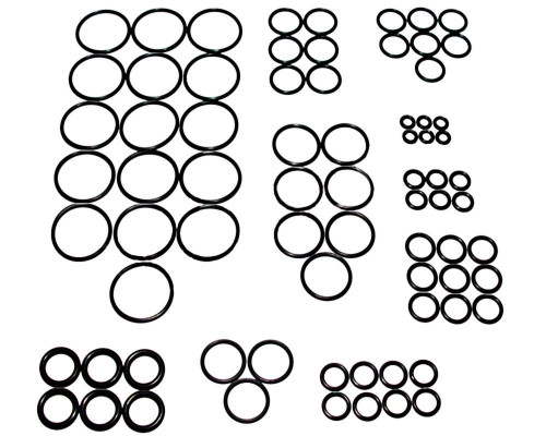 Paintball Online (3x) O-Ring Marker Rebuild Kit - Black Buna
