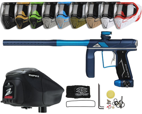 Empire Axe Pro Paintball Gun, EVS Googles & Prophecy Z2 Package Kit
