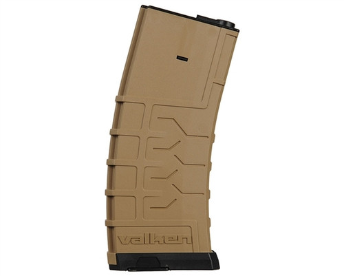 Valken Airsoft Merens V-Flash Magazine For M4 Rifles - 300 Round Capacity (86858)