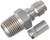 Valken Replacement Part - Stainless Steel Quick Disconnect Fitting - Male