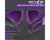 Virtue Vio X6 Paintball Goggle - Purple Storm
