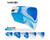 Virtue Vio X6 Paintball Goggle - Clear Ice