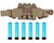 Dye Paintball Harness - C9 Attack Pack Pro (DyeCam) w/ FREE Dye Lock Lid 160rd Paintball Pods (6 Pack)